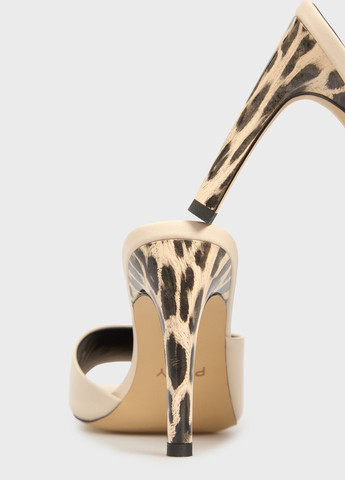 Бежевые шлепанцы PRPY