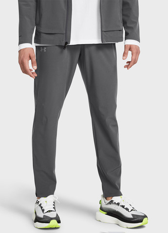 Серые спортивные летние зауженные брюки Under Armour