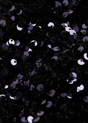 Темно-синее праздничный, коктейльное, вечернее платье а-силуэт H&M однотонное