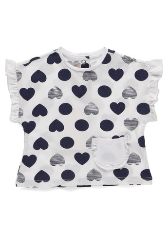 Біла літня футболка Chicco