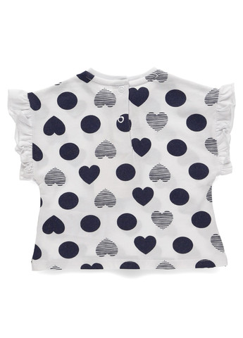 Біла літня футболка Chicco