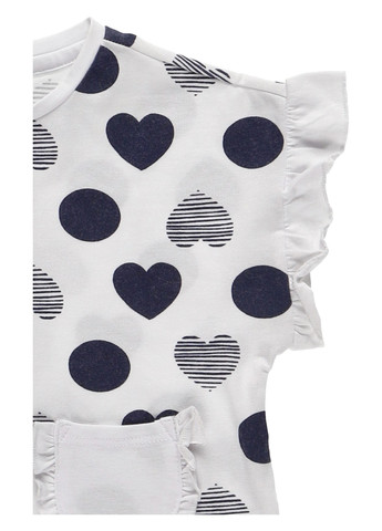 Біла літня футболка Chicco