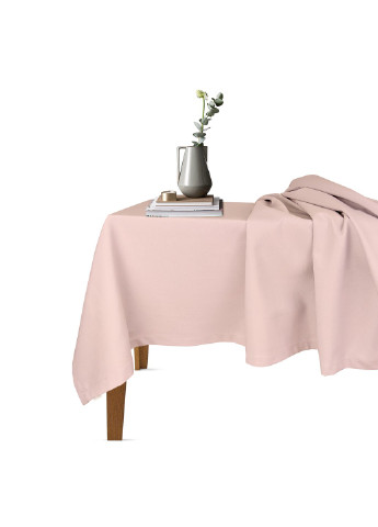 Столовий набір для сервірування столу скатертина Rose 140х180 і серветки тканинні Grey 35х35 - 4 шт (4822052074145) Cosas (252506517)