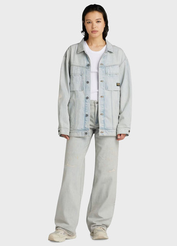 Світло-блакитна демісезонна куртка G-Star Raw