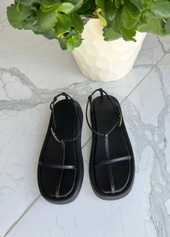 Черные босоножки shoesband Brand без застежки