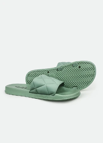 Жіночі сланці шльопанці красиві м'ятні для пляжу 39 Fashion (230370287)