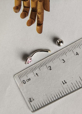 Серьга для пирсинга Silver Flame (350941236)