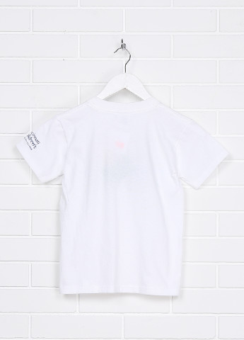 Біла демісезонна футболка Anvil