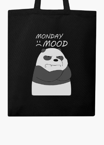 Эко сумка шоппер Вся правда о медведях (We Bare Bears) (9227-2899-BK) MobiPrint (236265341)