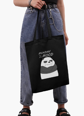 Эко сумка шоппер Вся правда о медведях (We Bare Bears) (9227-2899-BK) MobiPrint (236265341)