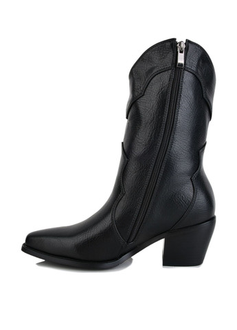 Черные осенние чоботи Lino Marano