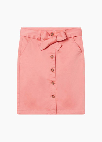 Розовая кэжуал однотонная юбка Orsay