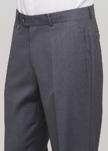 Серые классические демисезонные классические брюки lusien