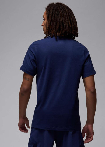 Синя футболка dm3182-411 Jordan M J EMB AIR CREW