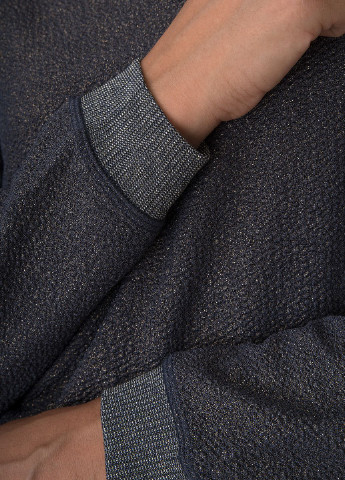 Синій світшот E-Bound однотонний (241230873)