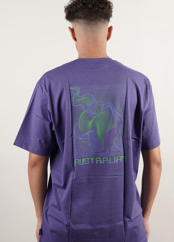 Синя футболка hcuts0050-302 Australian T-SHIRT JERSEY ZOOM