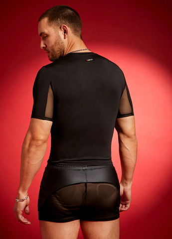 Чорна футболка SHEIN