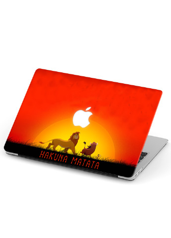 Чехол пластиковый для Apple MacBook Air 13 A1466 / A1369 Король Лев (Lion King) (6351-1832) MobiPrint (218505549)