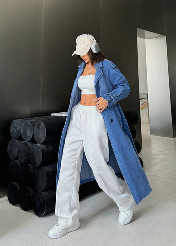 Синя демісезонна куртка SHEIN