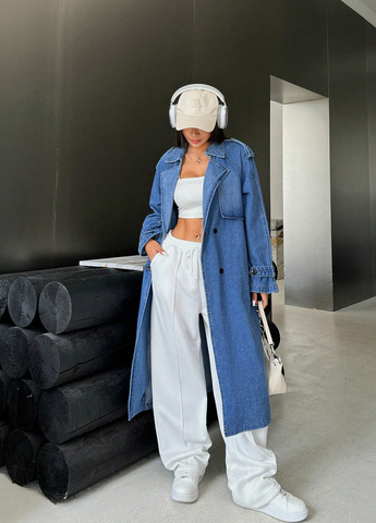 Синя демісезонна куртка SHEIN