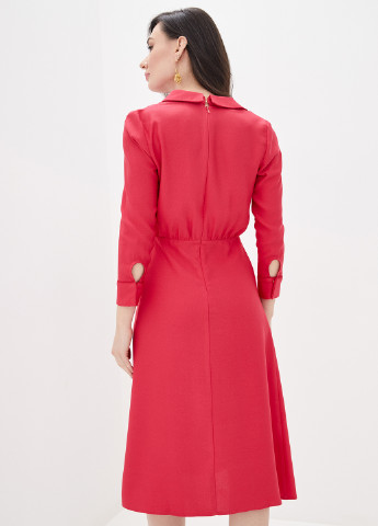 Красное кэжуал платье NUMERO 28