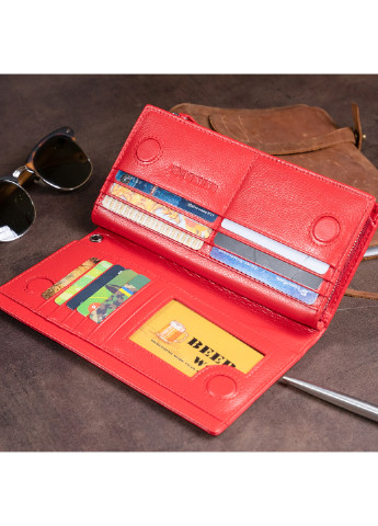 Жіночий шкіряний гаманець 19х9,5х2,5 см st leather (252129345)