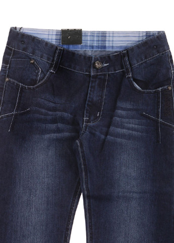 Синие демисезонные джинсы Yes