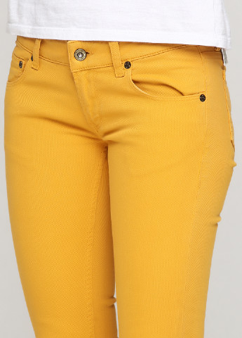 Желтые демисезонные джинсы Gsus Sindustries