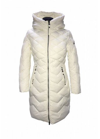 Белая зимняя куртка Geldeen Fox