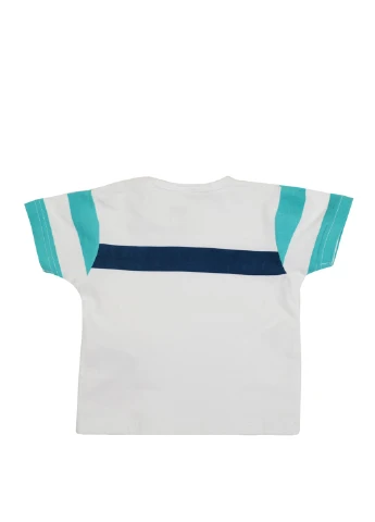 Біла літня футболка з коротким рукавом Name it