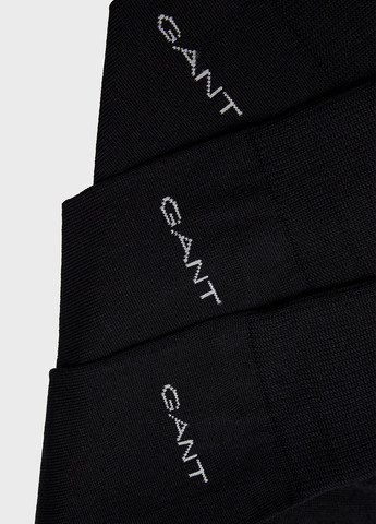 Чорні шкарпетки (3 пари) Gant логотипи (275086640)