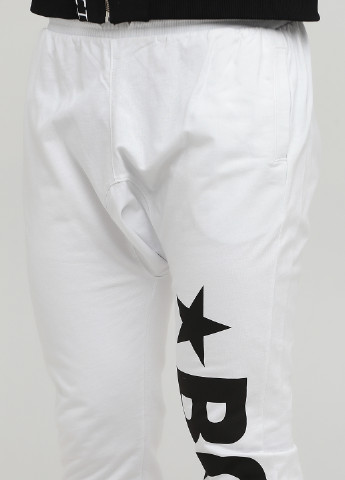 Белые спортивные демисезонные джоггеры брюки Boy London