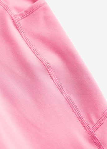 Розовые демисезонные леггинсы H&M