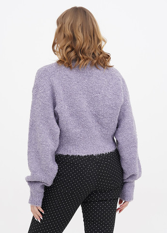 Бузковий зимовий светр Monki