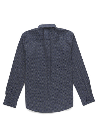 Темно-синяя кэжуал рубашка в горошек Jack & Jones