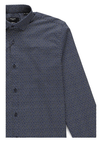 Темно-синяя кэжуал рубашка в горошек Jack & Jones
