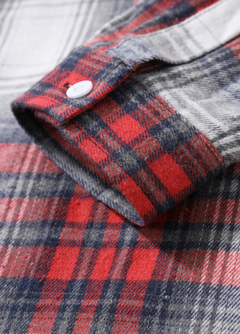 Цветная кэжуал рубашка в клетку SHEIN