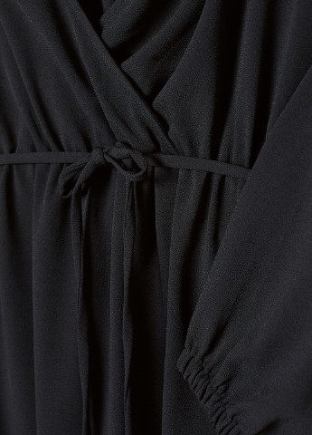 Черное кэжуал платье для кормящих на запах H&M