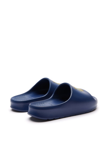 Темно-синие повседневные шлепанцы Lacoste