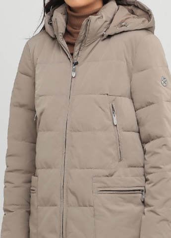 Бежевая зимняя куртка Finn Flare