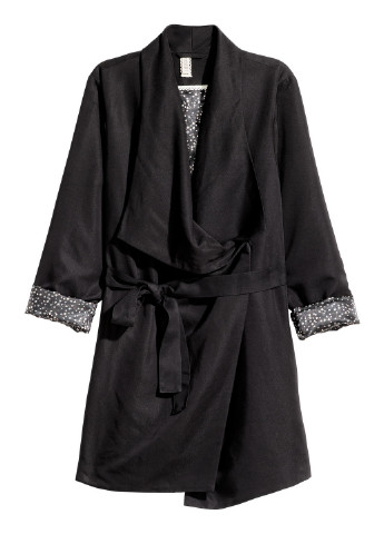 Чорне демісезонне Пальто H&M