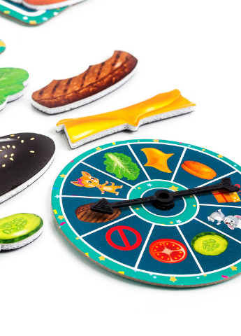 Магнітна гра "Бургер" Vladi toys (232282358)