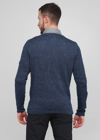 Темно-синий демисезонный пуловер пуловер Drykorn