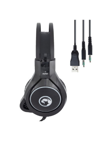 Наушники (HG8901) Marvo HG8901 Multi-LED Black (253545960)