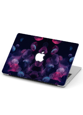 Чехол пластиковый для Apple MacBook Pro 13 A1278 Медузы (Jellyfish) (6347-1741) MobiPrint (218528400)