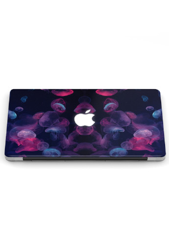 Чехол пластиковый для Apple MacBook Pro 13 A1278 Медузы (Jellyfish) (6347-1741) MobiPrint (218528400)