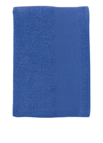 Sol's полотенце, 100x150 см однотонный синий производство - Франция
