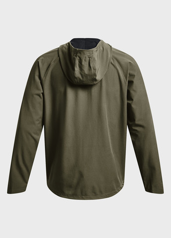 Оливковая демисезонная ветровка Under Armour