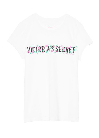 Белая всесезон футболка Victoria's Secret