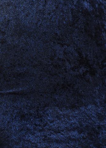 Темно-синее коктейльное платье с открытой спиной PrettyLittleThing однотонное